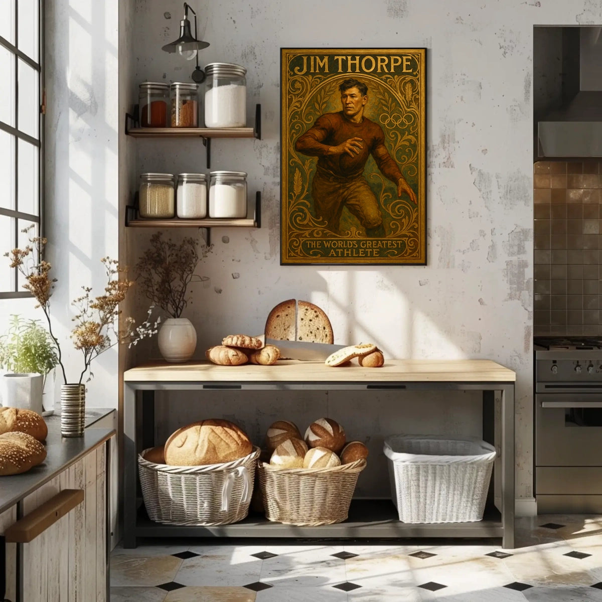 Jim Thorpe The Worlds Greatest Athlete Poster