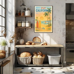 Fly California Poster