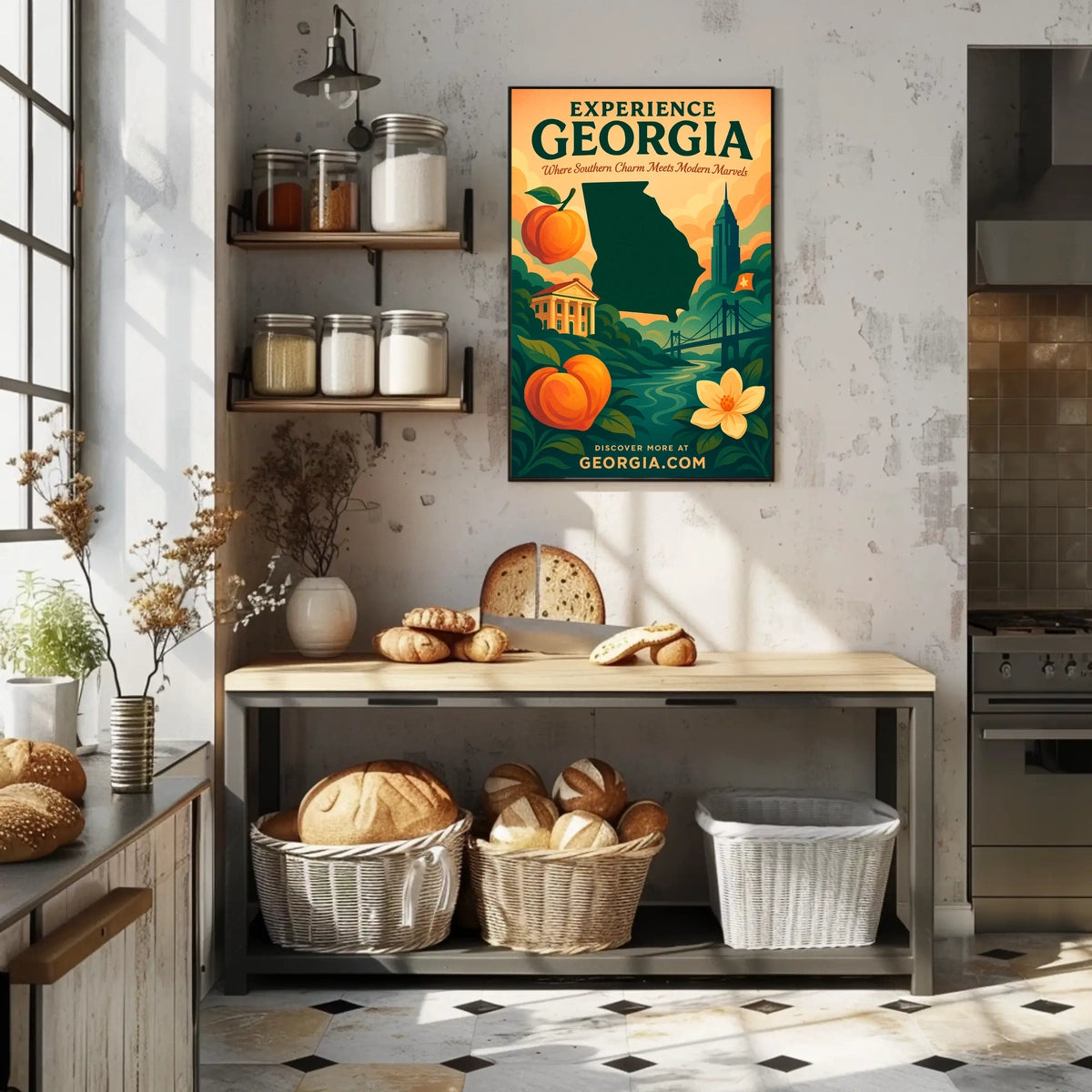 Experience Georgia Southern Charm Poster