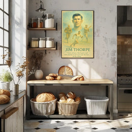 Celebrating Jim Thorpe Athletic Excellence Jim Thorpe Poster