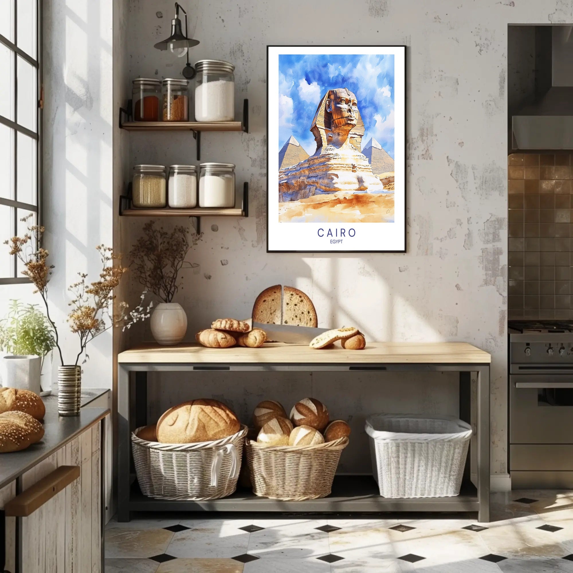 Majestic Cairo Poster PosterGoat