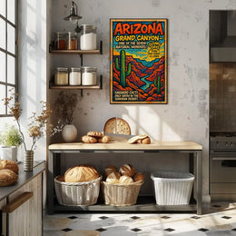Grand Canyon Natural Wonders Travel Poster