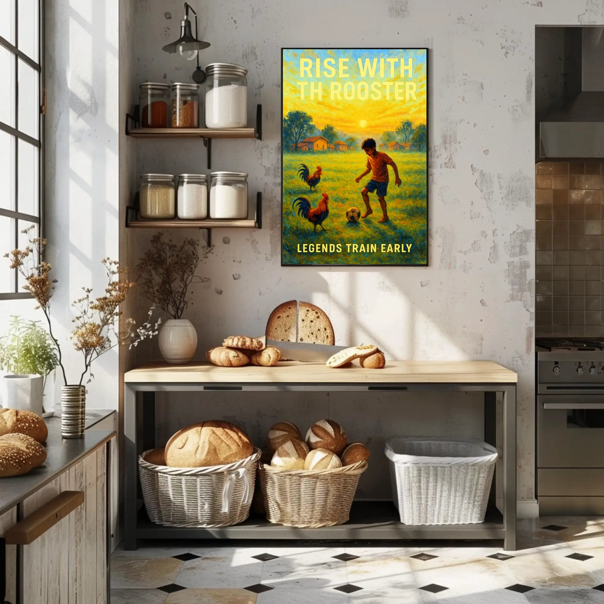 Rise with the Rooster Poster