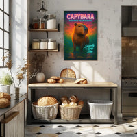 Capybara Natures Gentle Giant Poster