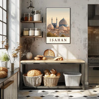 Isfahan Architectural Beauty Poster