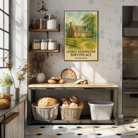 George Washington Birthplace Poster