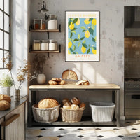 Amalfi Botanical Print Poster