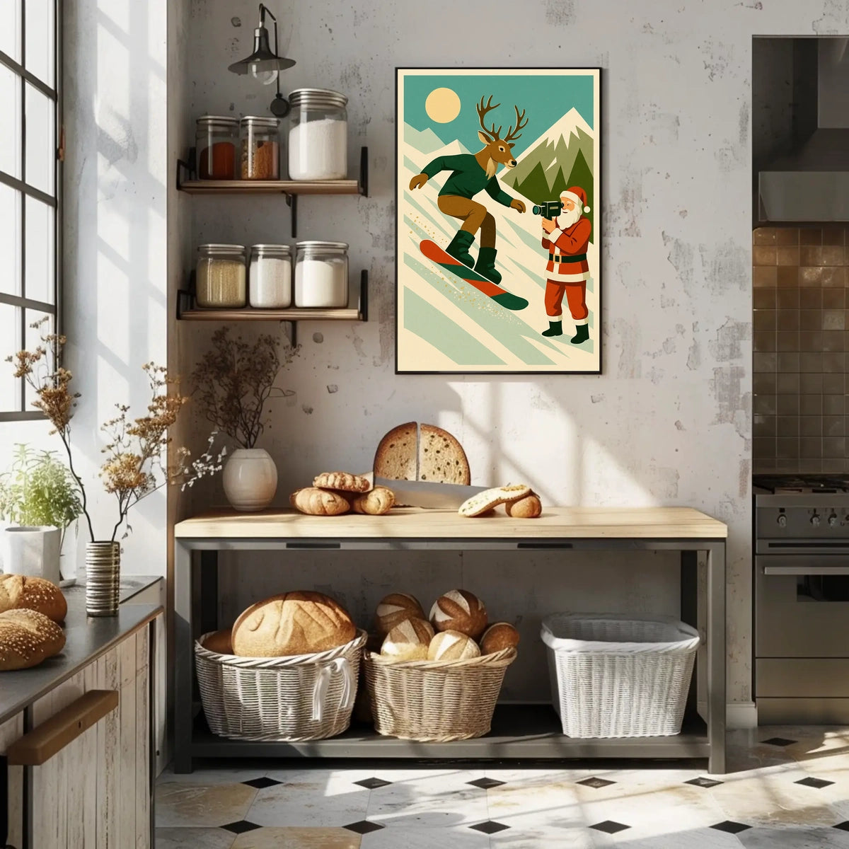 Santas Winter Adventure Poster