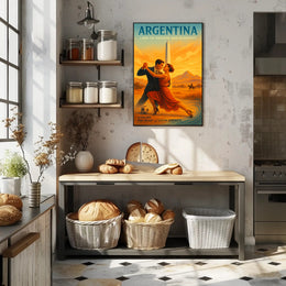 Argentina Tango Dance Passion Cultural or Heritage Poster