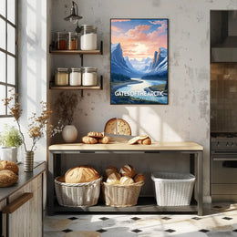 Gates of the Arctic Scenic National Park Poster