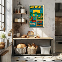 Arkansas The Natural State Poster