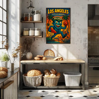 Los Angeles City Of Angels Poster