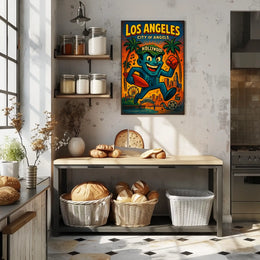 Los Angeles City Of Angels Poster