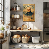 United States of Americag Creative Typography Poster