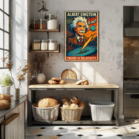 Albert Einstein Theory Of Relativity Poster