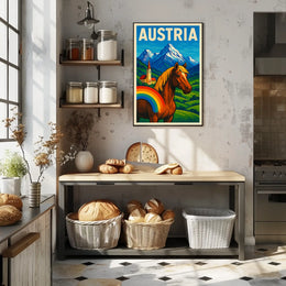 Austria A Vibrant Landscape Poster