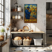 New Orleans Jazz Night Poster