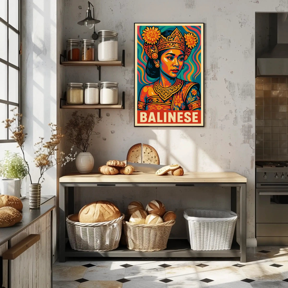 Balinese Heritage Poster