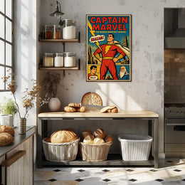 Captain Marvel The World's Mightiest Mortal Poster PosterGoat