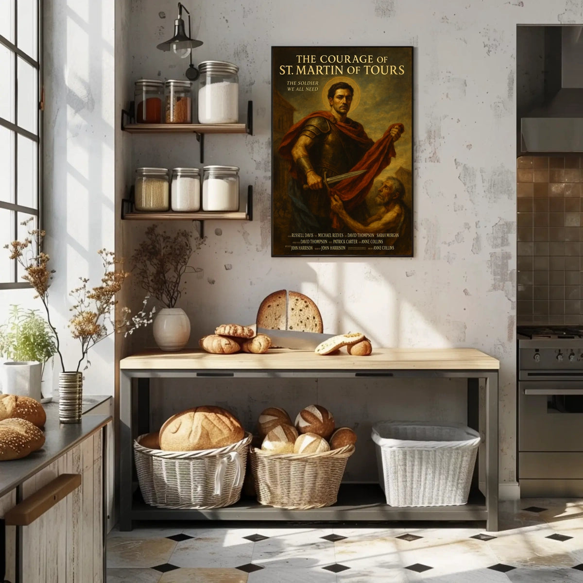 The Courage of St. Martin of Tours Poster