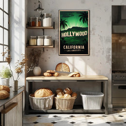 Hollywood in Los Angeles Poster