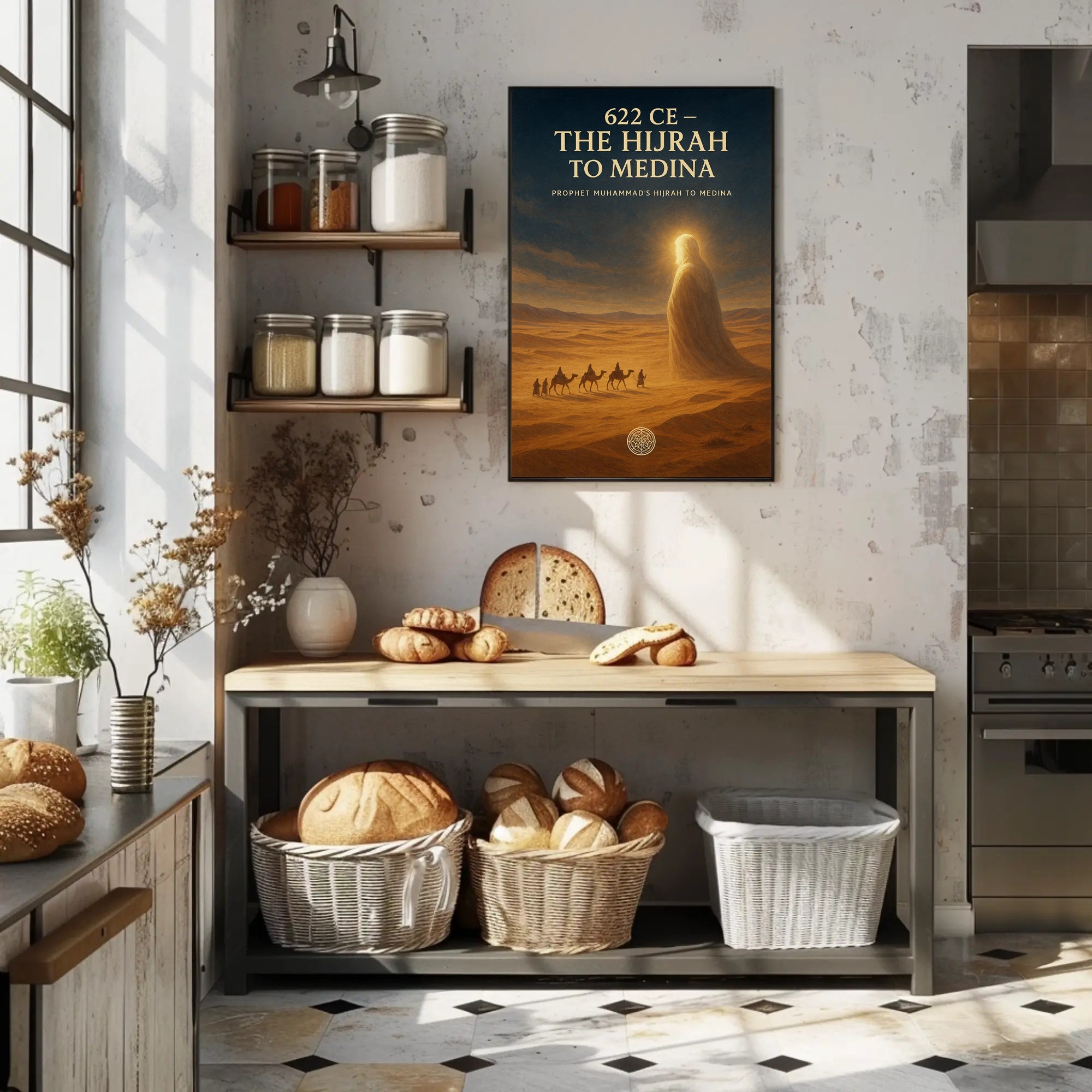 The Hijrah to Medina Poster PosterGoat