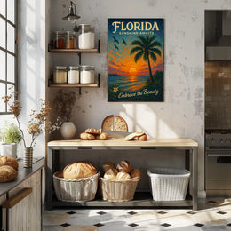 Florida Sunshine Awaits Poster