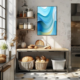 Oceanic Waves Poster