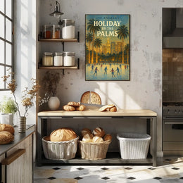 Holiday by the Palms Poster