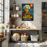 Albert Einstein Theory Of Relativity Poster