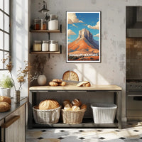 Guadalupe Mountains Poster Scenic National Park Print