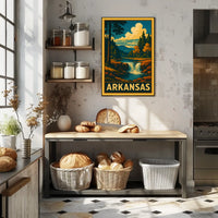 Arkansas Nature Poster