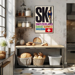 Ski Switzerland Poster