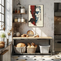 Cherry Blossom Serenity: Tranquil Garden Tea Poster PosterGoat