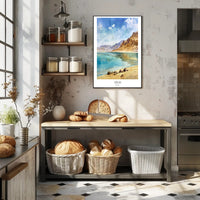 Sinai Serene Landscape Watercolor Travel Poster PosterGoat