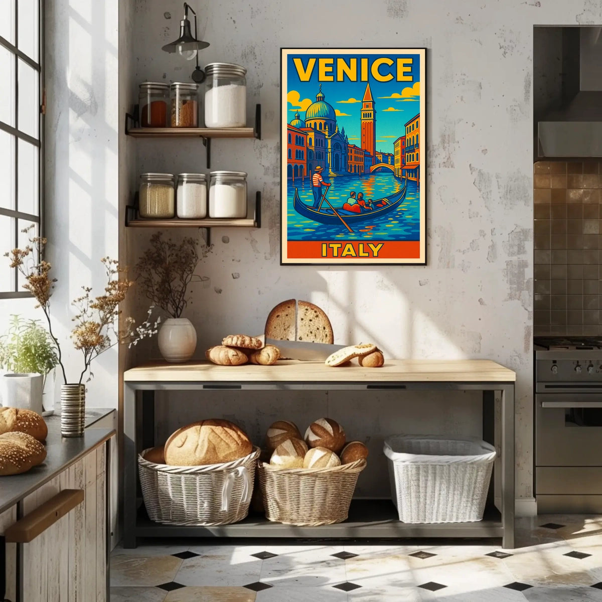 Venice Travel Poster