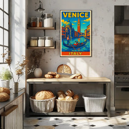 Venice Travel Poster