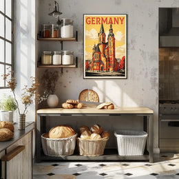 Architectural Beauty of Germany Poster