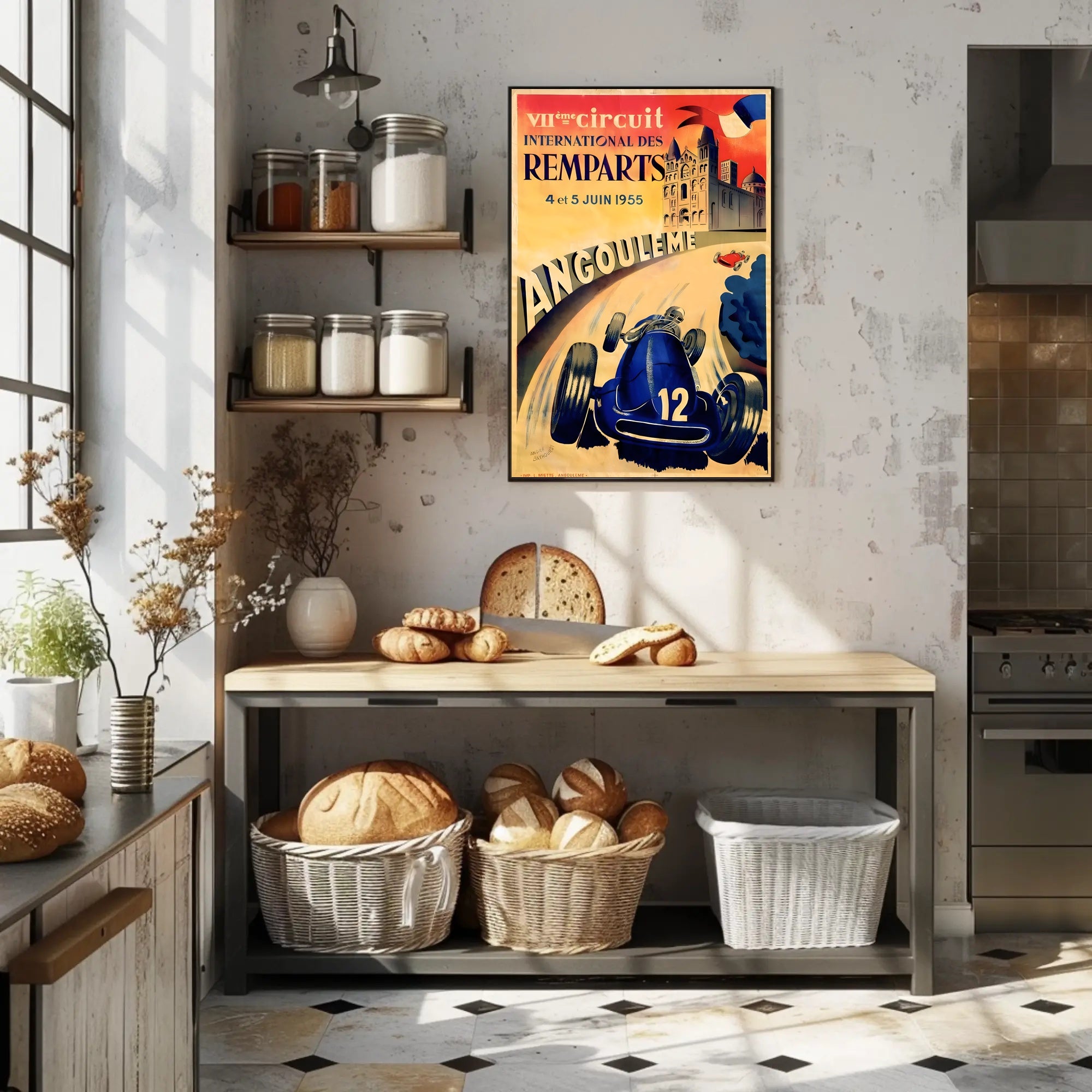 Circuit des Remparts 1955 Poster