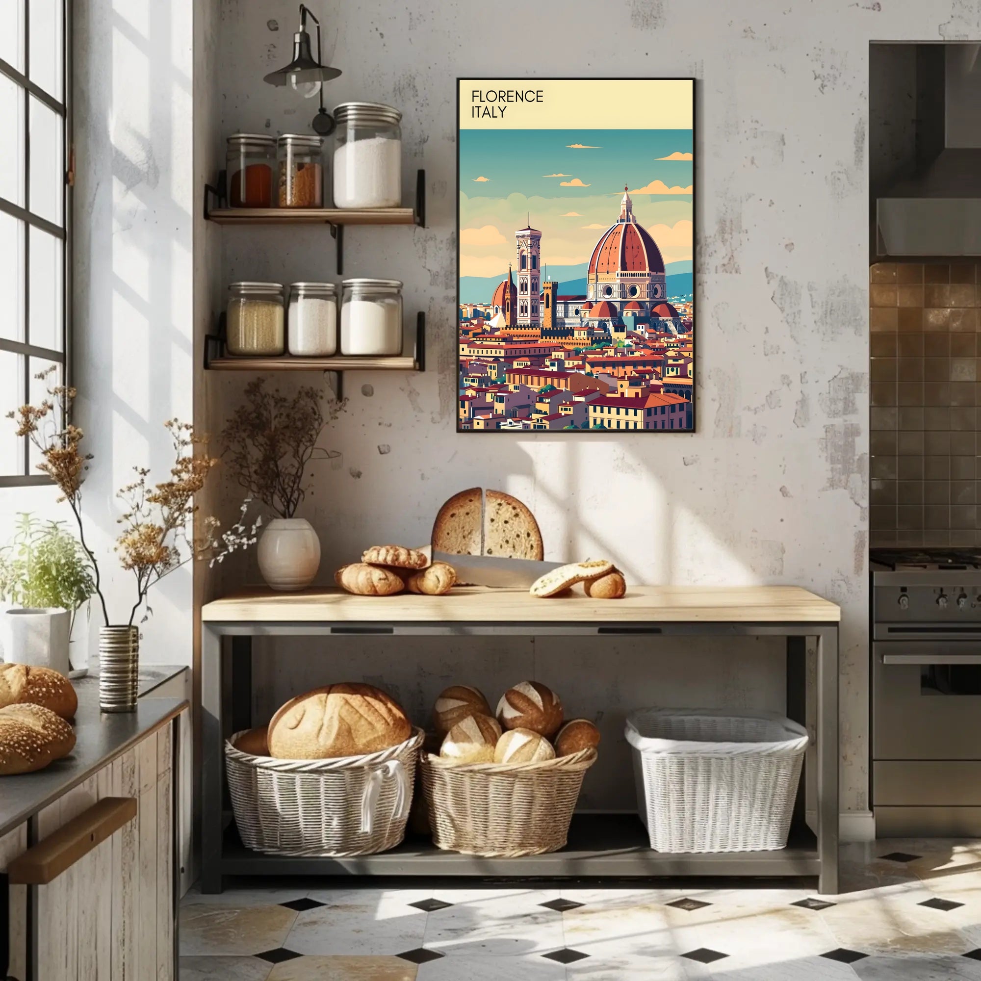 Florence, Italy: A Timeless View Poster