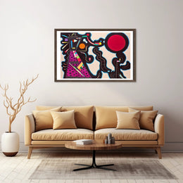 Abstract Geometric Symphony Poster