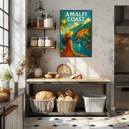 Amalfi Coast Poster