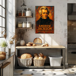 Andrew Jackson 7Th President Poster