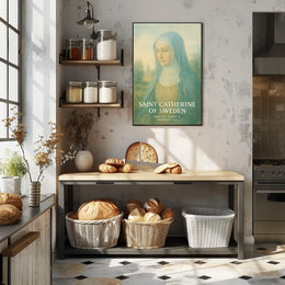 Saint Catherine Of Sweden Poster