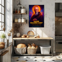 Father Solanus Casey Inspirational Religious Artwork Poster PosterGoat