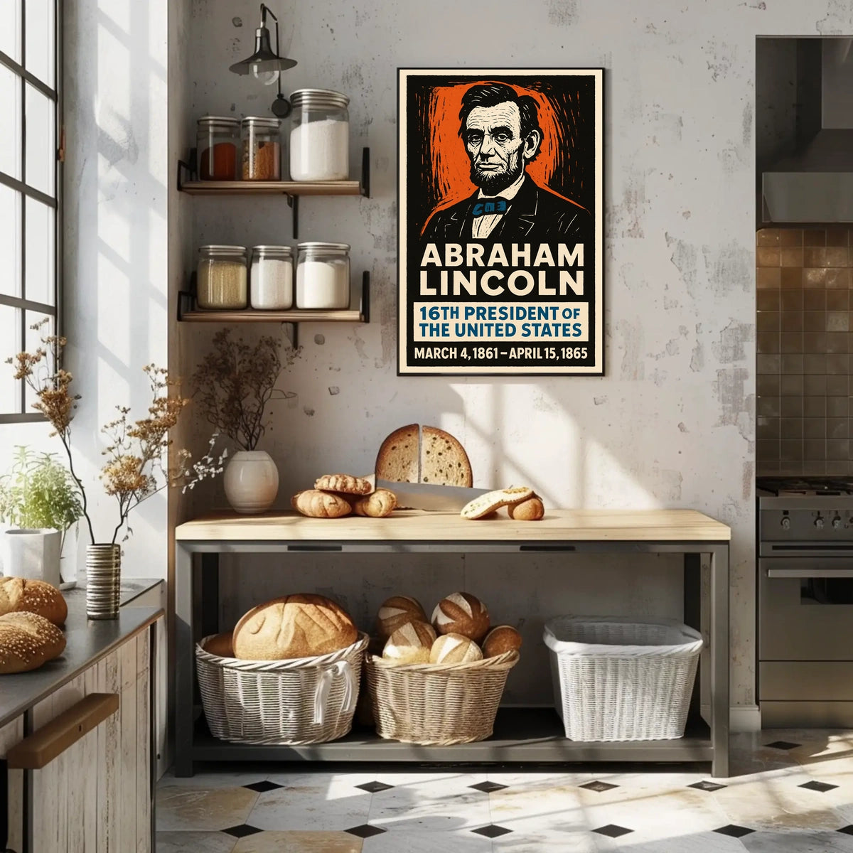 Abraham Lincoln 16Th President Poster