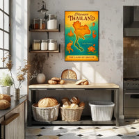 Thailand Travel Landmarks Culture Posters Poster