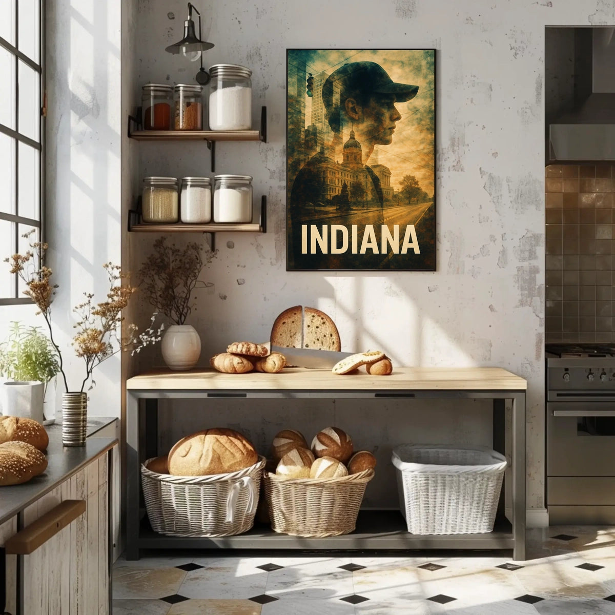 Indiana Reflections Poster