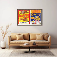 Classic Circus Posters Poster