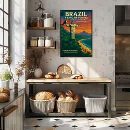 Brazil A Land Of Wonder Poster